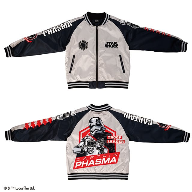 【新品】スター・ウォーズ スカジャン　 キャプテン・ファズマ　Ｌサイズ キャラジャン】 STAR WARS スター・ウォーズ キャプテン・ファズマ