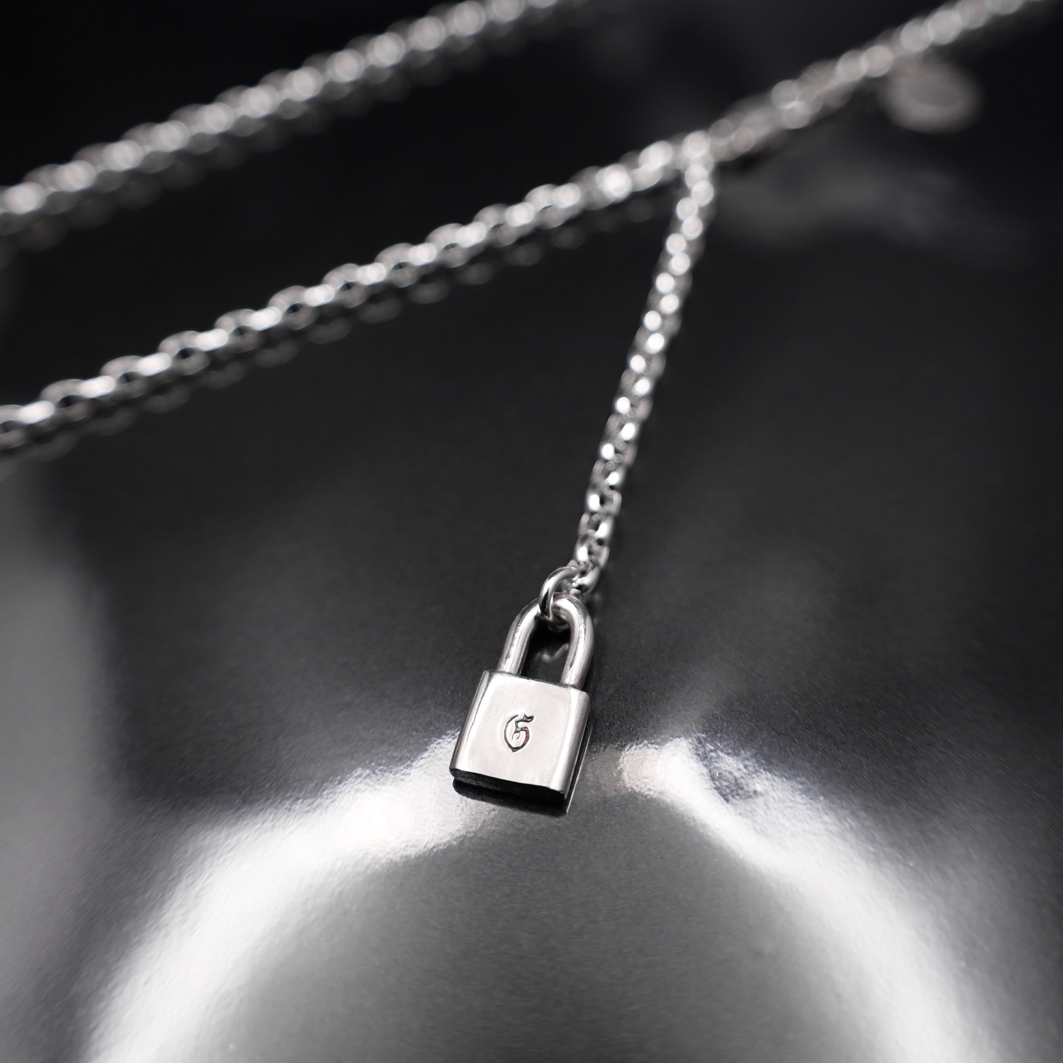 HORSESHOE DICE #1 NECKLACE with GODSIZE® I.D. TAG / ホースシュー