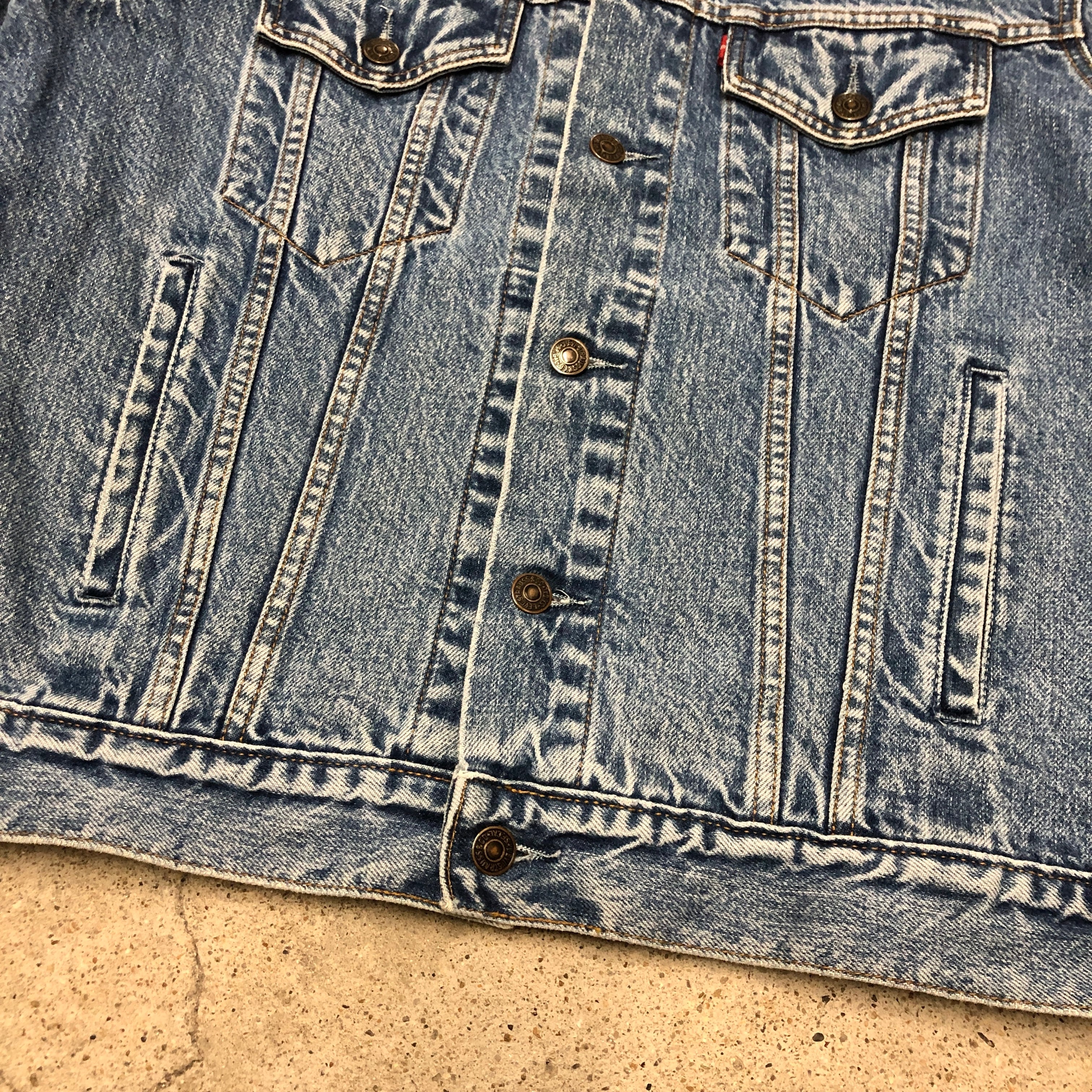 90s Euro Levi`s 70503/Denim Jacket/Tunisia製/1998年製/M/デニム