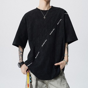 Loose-fit casual short-sleeve T-shirt(MT1628)