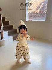 チップ / CHIP / ラフとんがりフード / 韓国子供服 / キッズ / 26winter〖取寄〗*S~M*