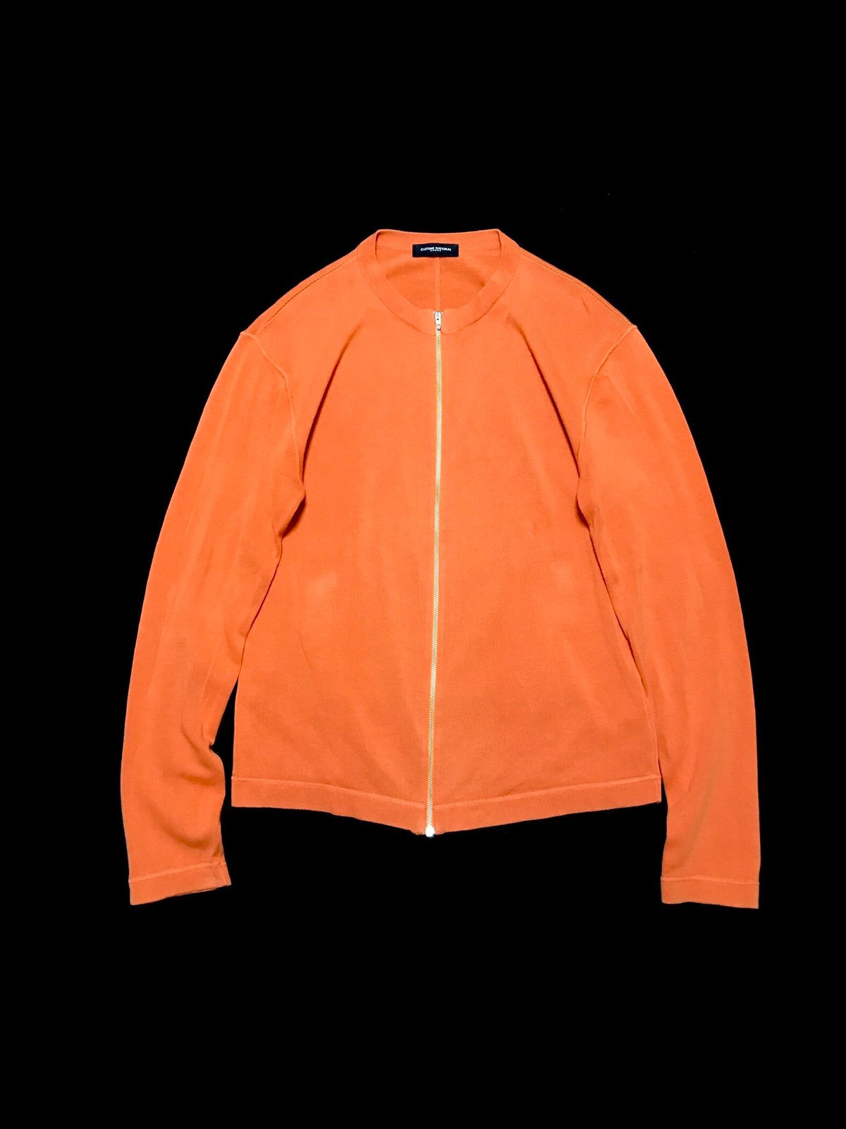 CoSTUME NATIONAL HOMME Orange Zip Knit | ETRAK