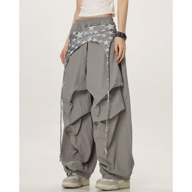 star flap loose pants　スターフラップルーズパンツ　J0976