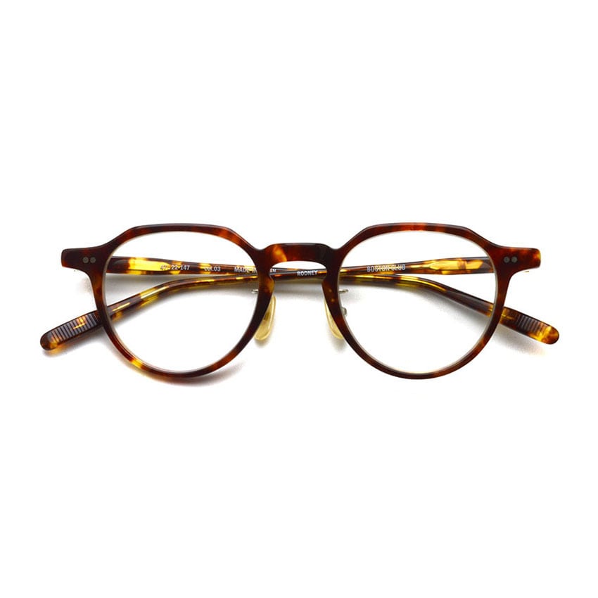 BOSTON CLUB / RODNEY / 03 Demi デミ・べっこう柄 メガネ クラウン
