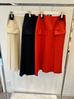 BORDERS at BALCONY  3色展開　FLAP SKIRT フラップスカート