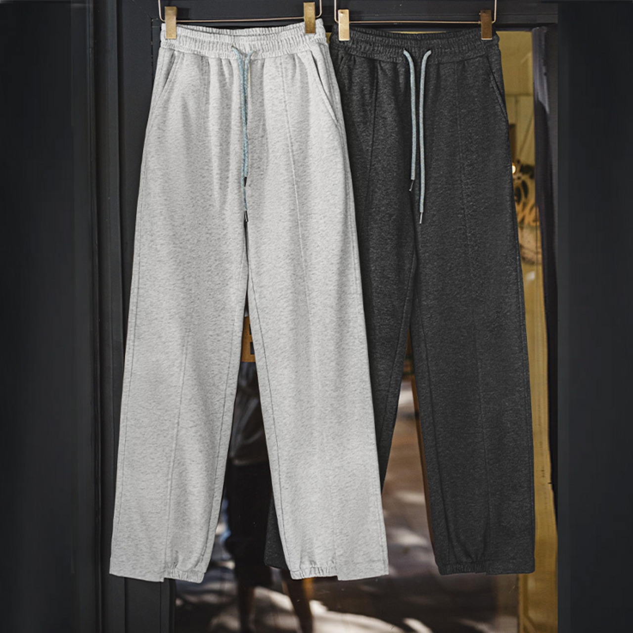Solid-color Drawstring Sweatpants / ソリッドカラー ドローストリング スウェットパンツ