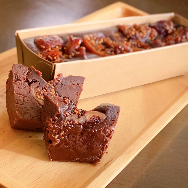 無花果&赤ワインの無添加テリーヌショコラ