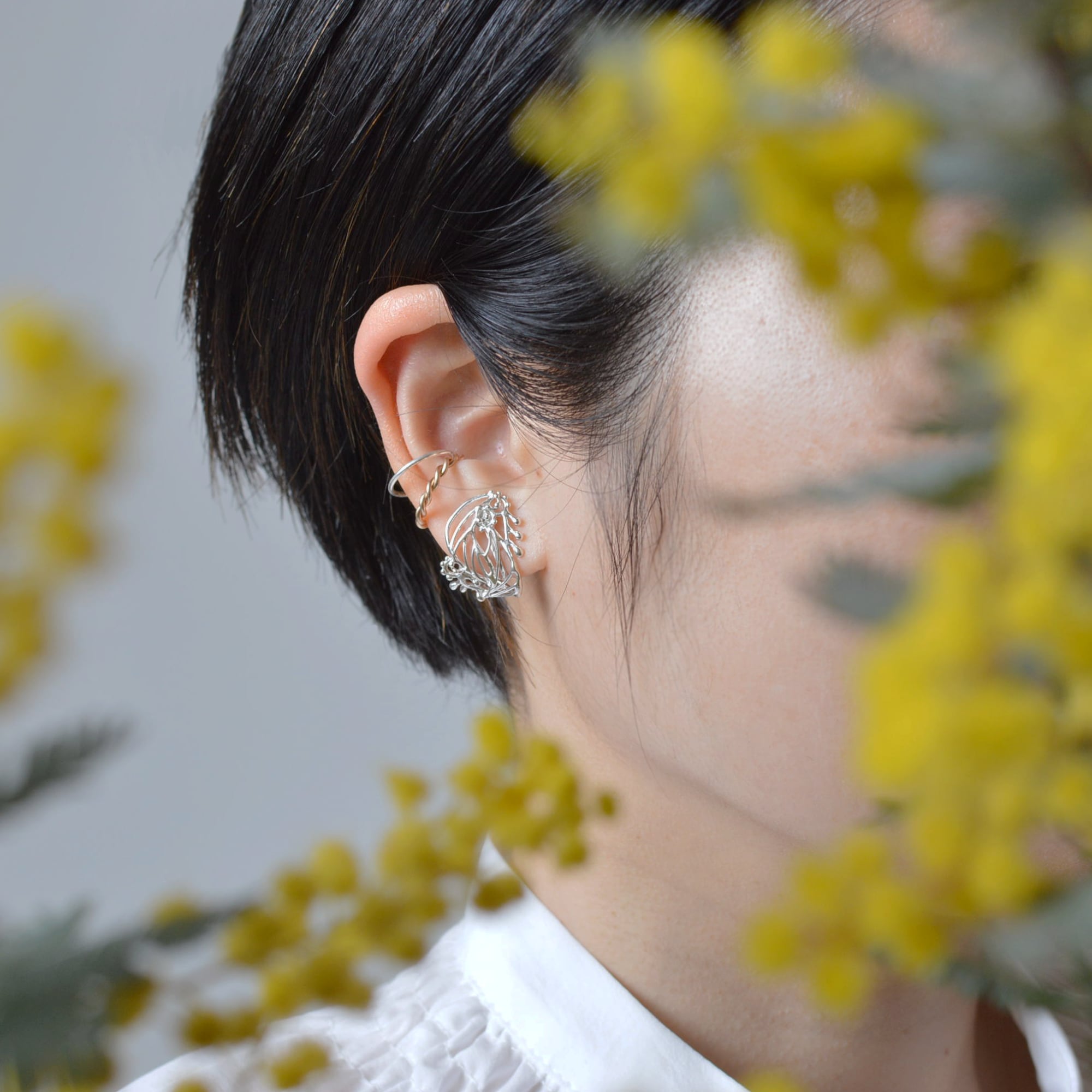 風花 イヤリング
