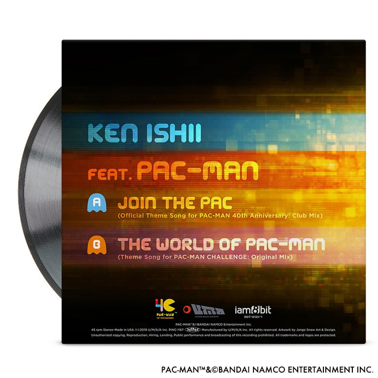 JOIN THE PAC - KEN ISHII feat. PAC-MAN【7inch EP】 - 画像2