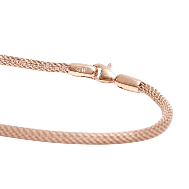 ダニエルウェリントン DANIEL WELLINGTON Mesh Bracelet 1.8 RG 165mm ブレスレット DW00400671 レディース メンズ ローズゴールド