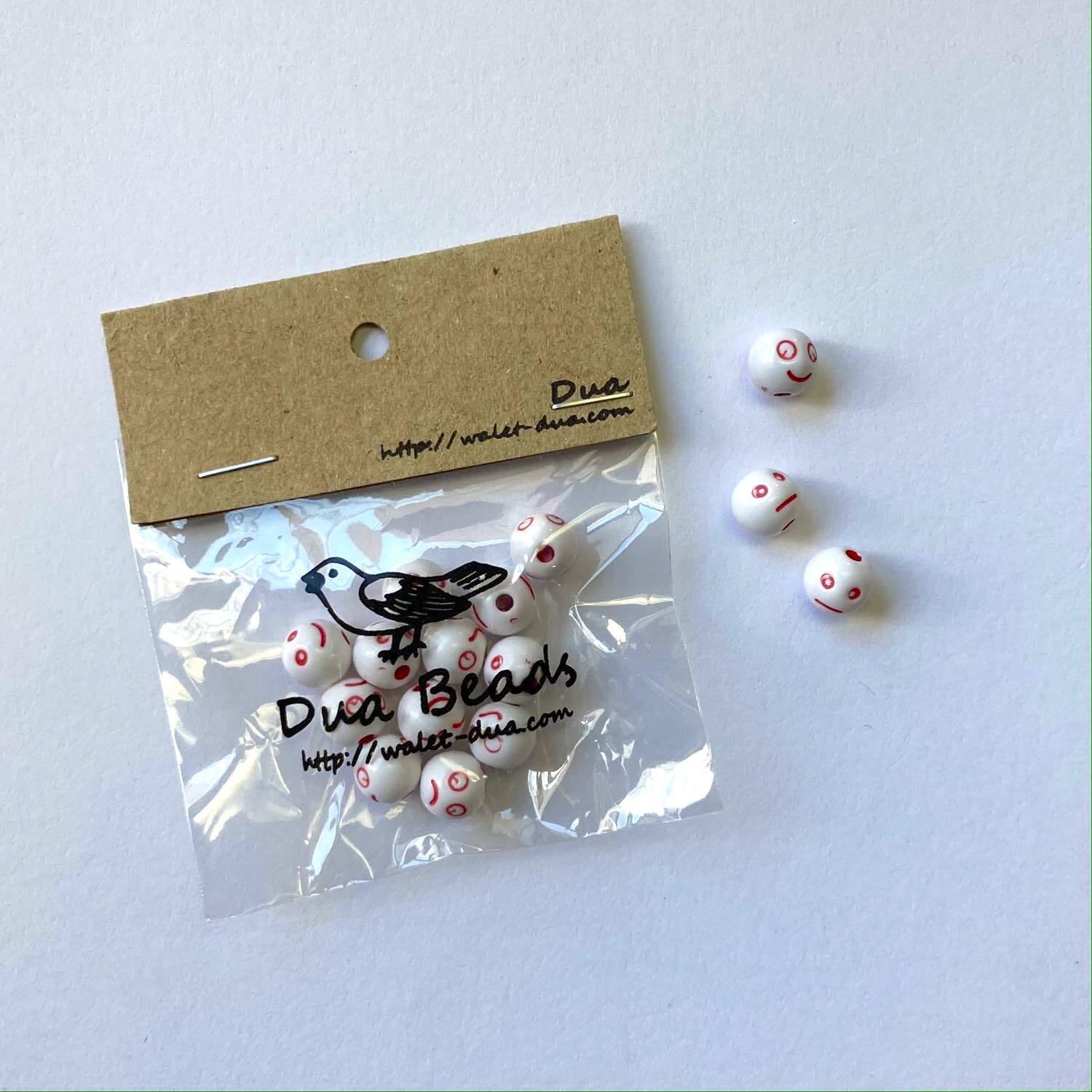 お顔ビーズパック（12p） | Dua-アクセサリーパーツショップ