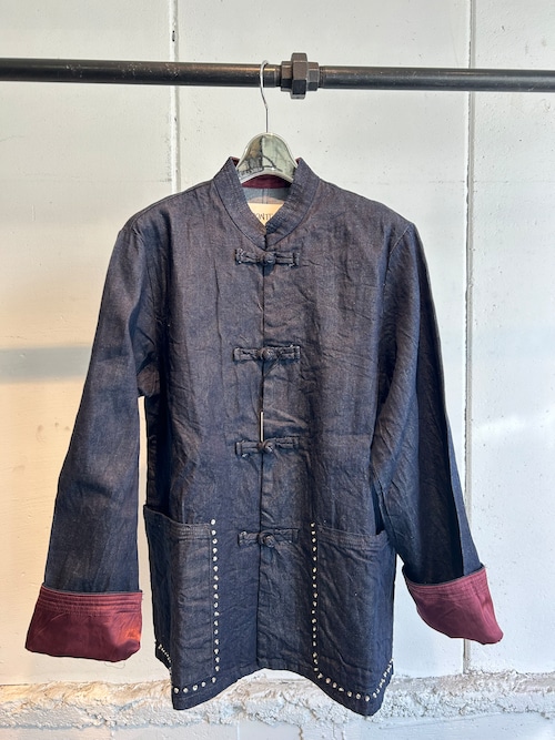 PONTI  denim china jacket