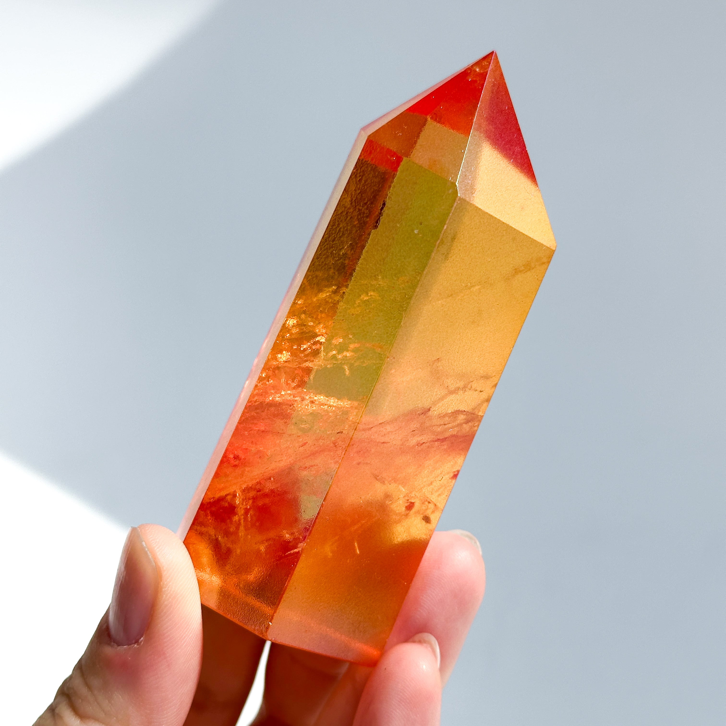 オレンジオーラクォーツ タワー32◇ Orange Aura Quartz ◇天然石