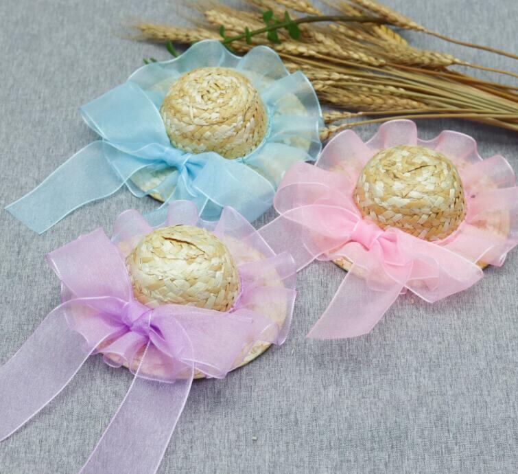 《予約》2101098 マーブルチュールむぎわらハット