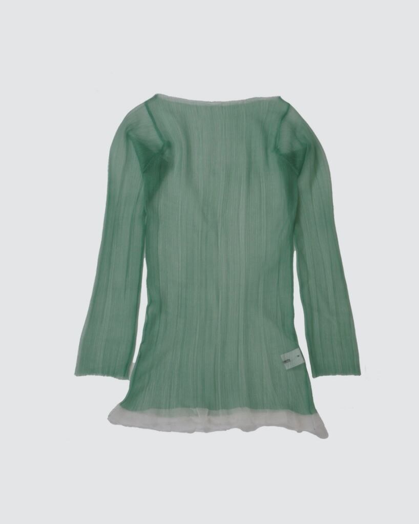 JANE SMITH/sheer boat neck tops《mint》 | Coffee Restaurant & Boutique mari  powered by BASE