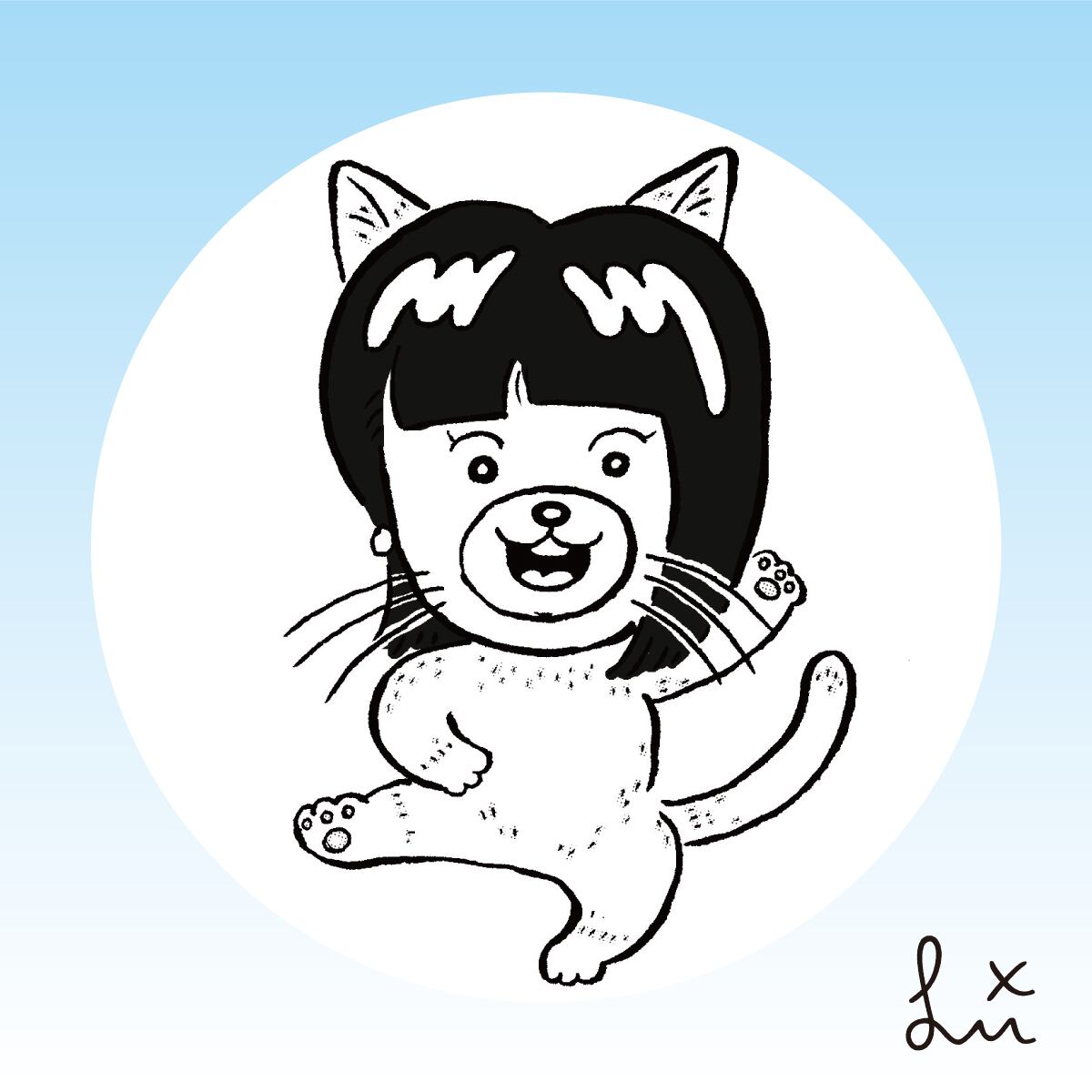 鈴木裕之のWHOLE FACE CATALOG access to 顔面 どうぶつ似顔絵ver