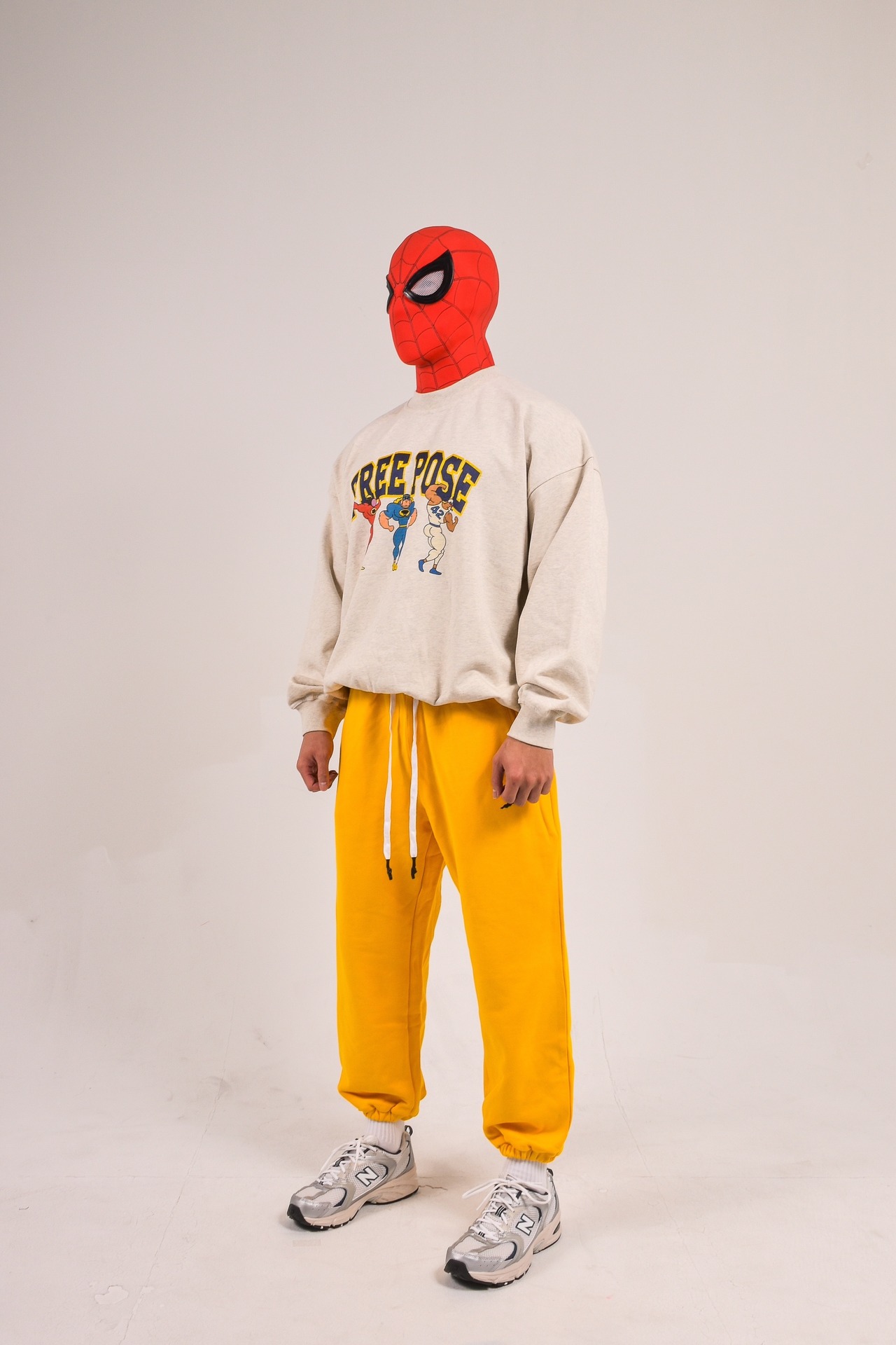 スウェットロングパンツ2 イエロー