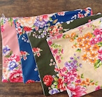 台湾花柄ポーチ。便利な大きめサイズ♡台湾アイテム大集合♡ 撥水生地使用