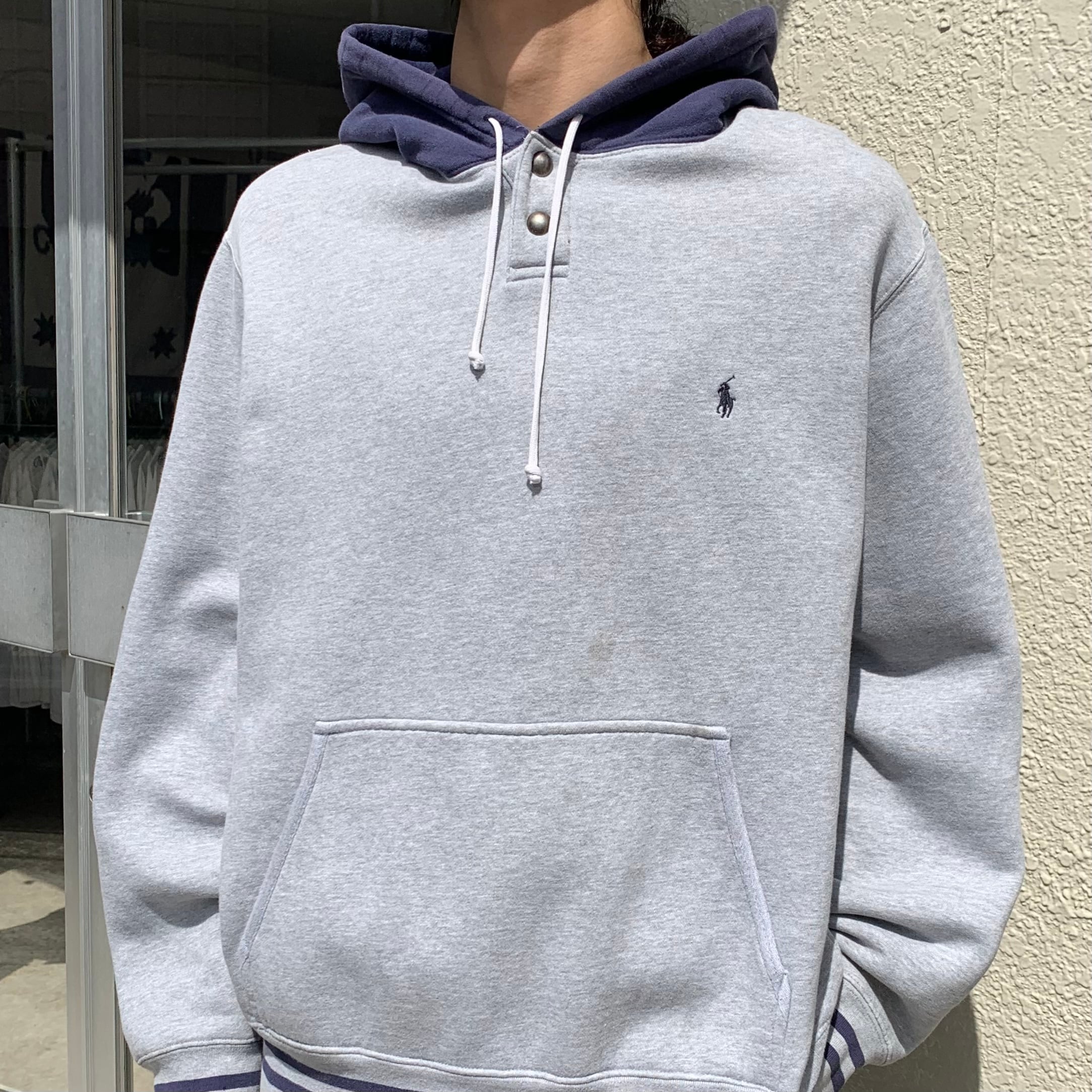 【レア】90s ラルフローレン  POLO SPORT ジップアップスウェットL