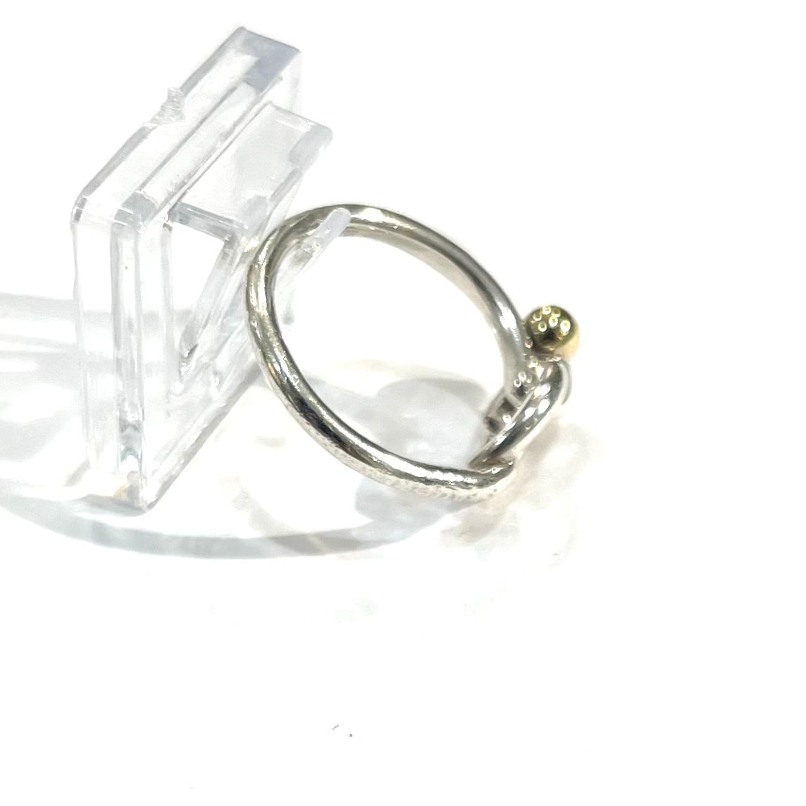 TIFFANY&CO】【11-12号】2708 コンビ 結コンビツイストノットリング