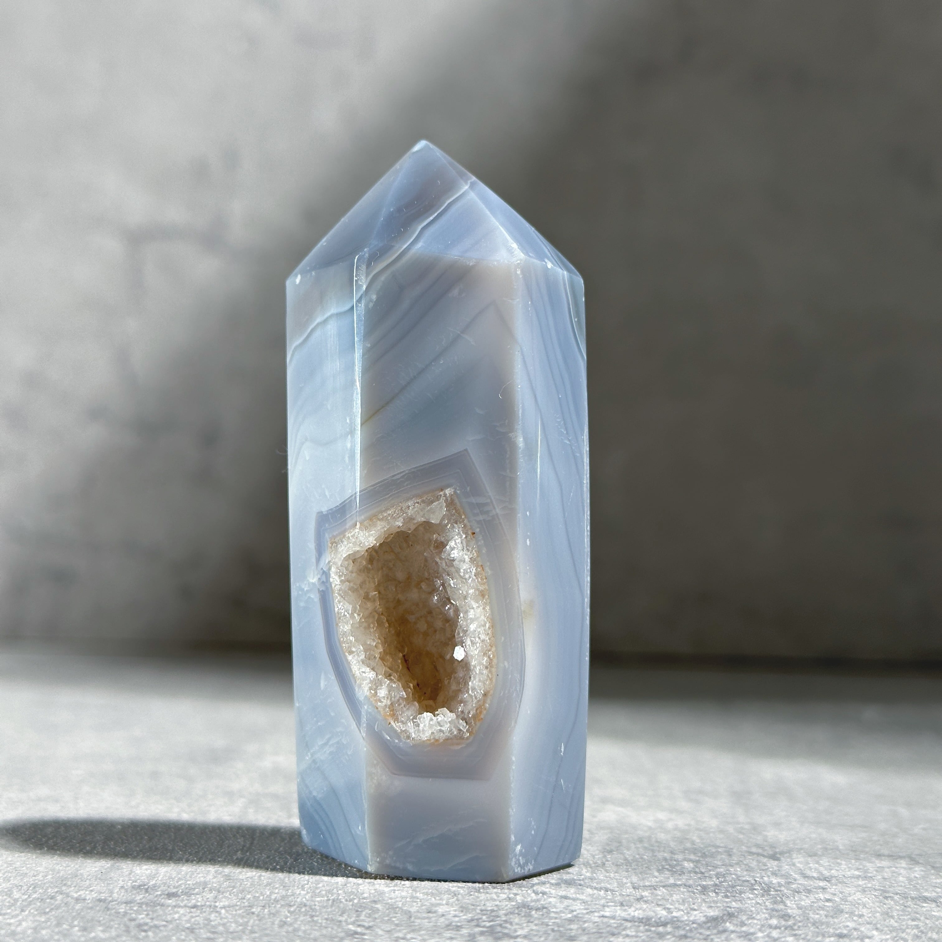 アゲート×ジオード タワー22◇Agate Tower◇天然石・鉱物