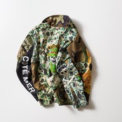 再構築 着物・・ミリタリーライダースジャケット KIMONO MILITARY MIX RIDERS JACKET