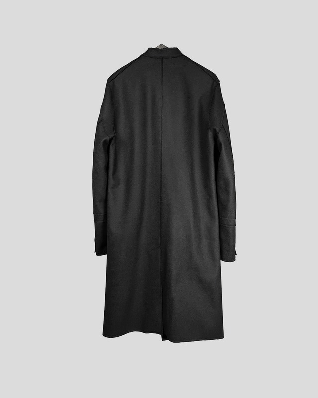 23AWご予約商品　ASKYY / NAPOLEON COAT / BLK