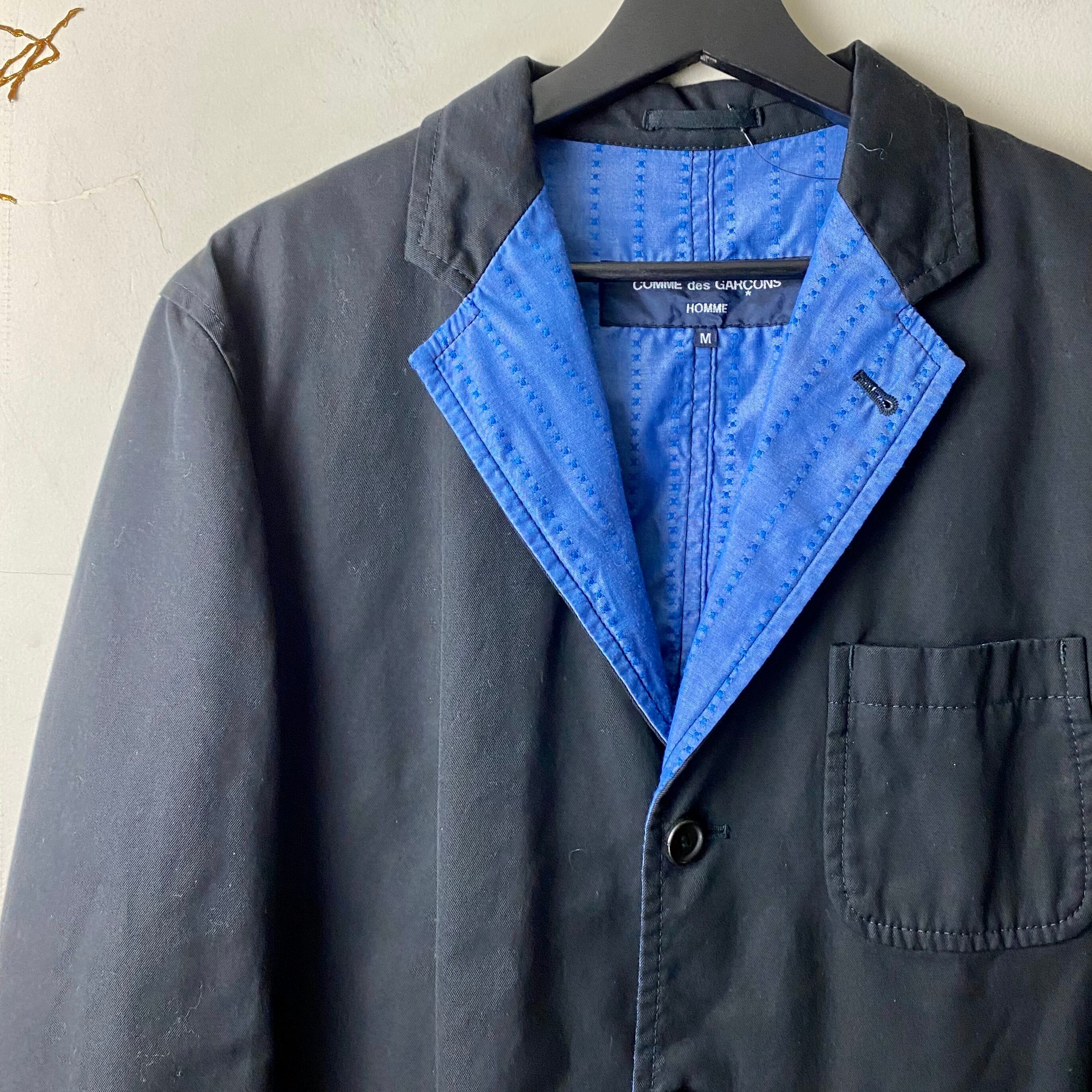 AD2003 COMME des GARCONS HOMME reversible tailored jacket | NOIR 