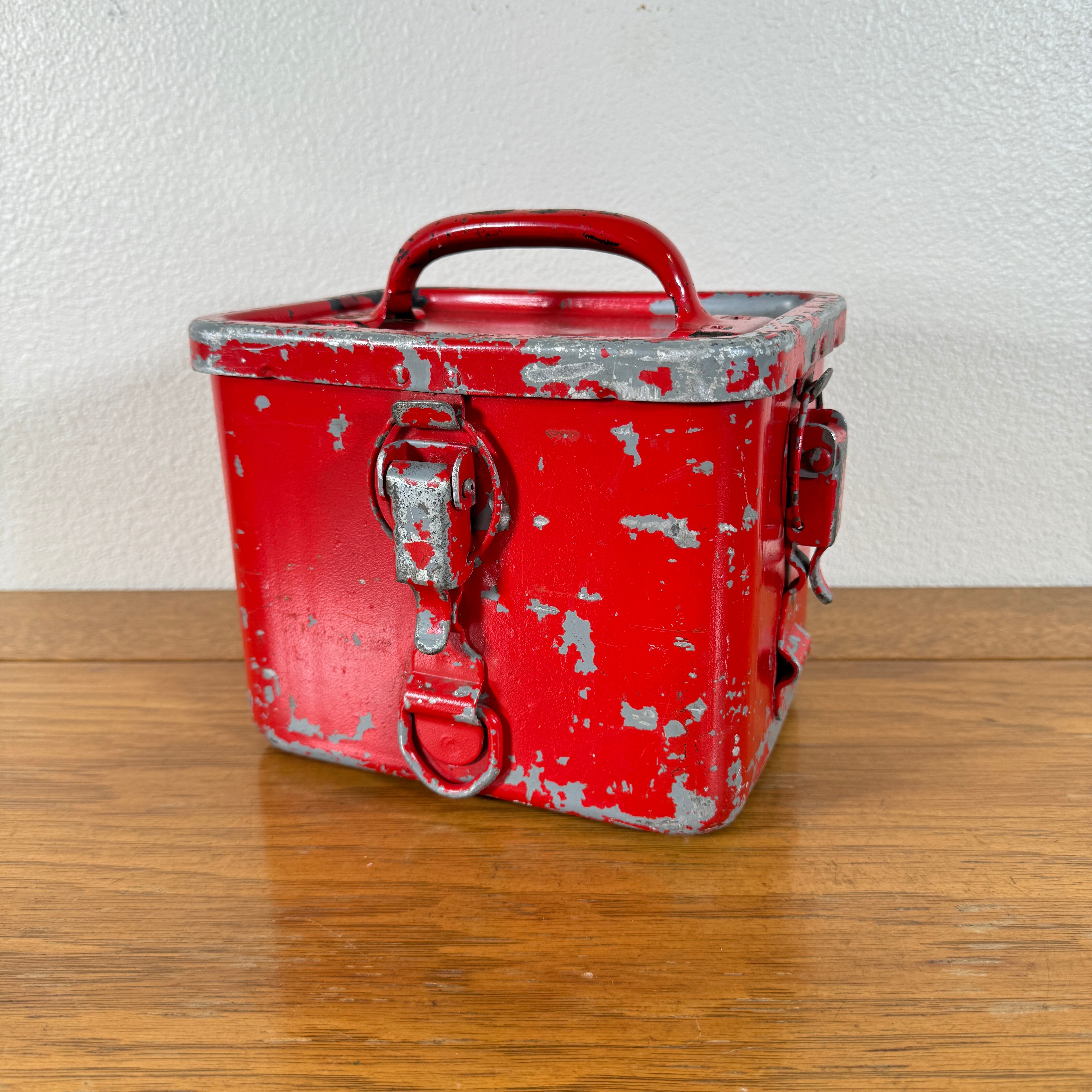 #1476 ビンテージ メタル 収納 ケース