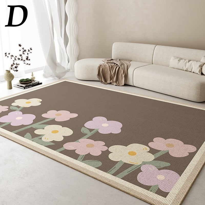 カーペット 絨毯 ラグ おしゃれ 200×300 長方形 花 フラワー