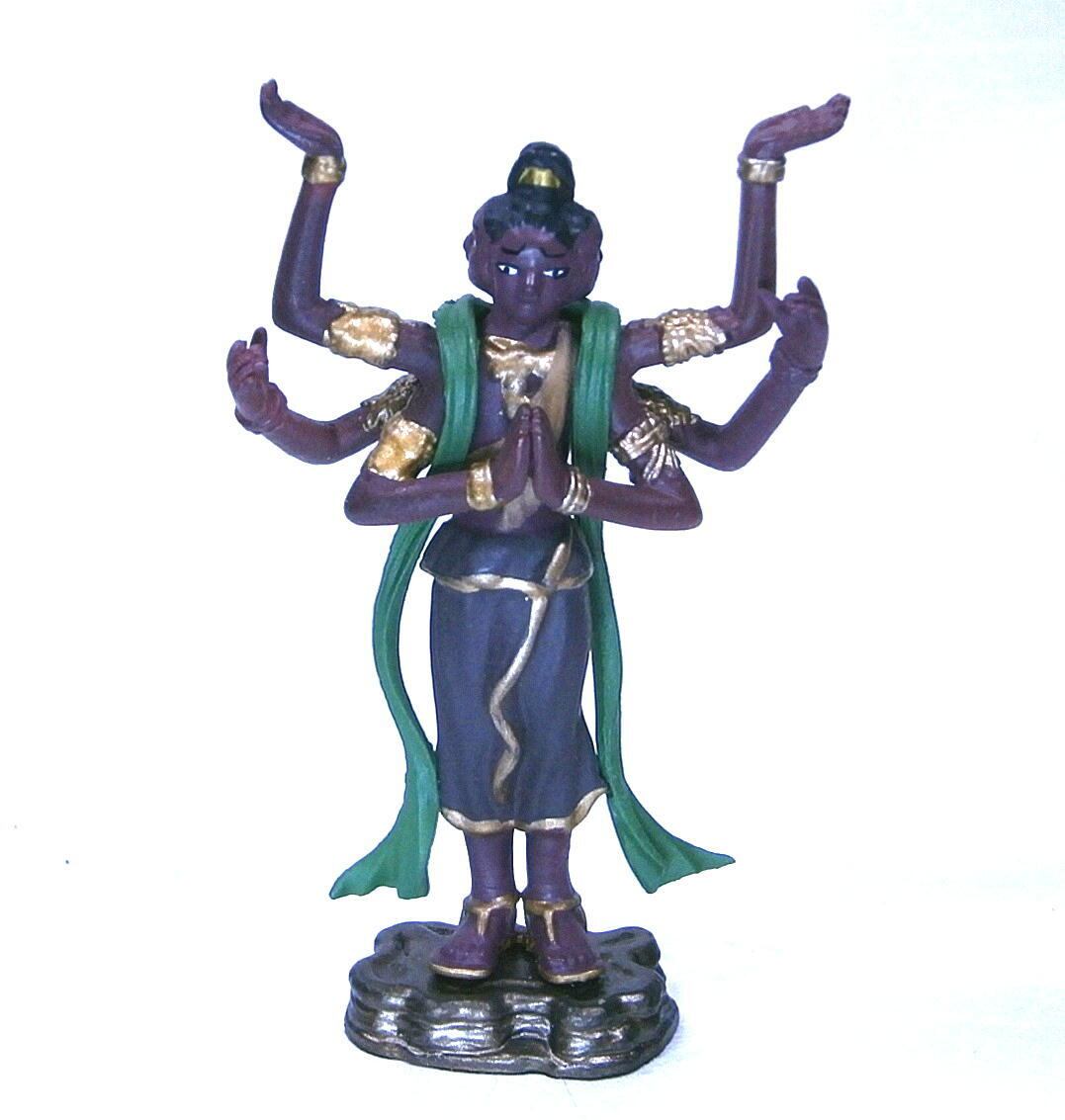 仏像フィギュア 世界の神話仏教編 五明王(不動明王)レアカラー ミニ