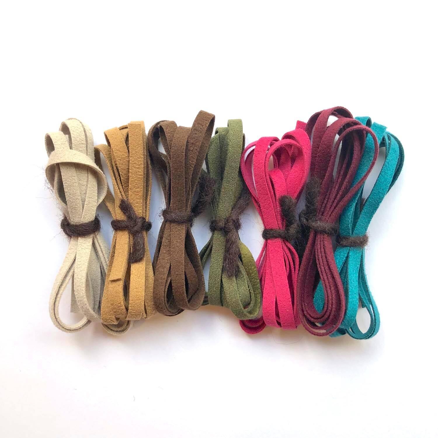 〈再入荷〉MOKUBA スエード細リボン(1mカット)