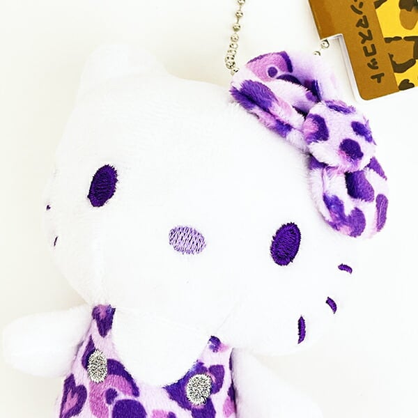 サンリオ ハローキティ ヒョウ柄シリーズ ボールチェーンマスコット