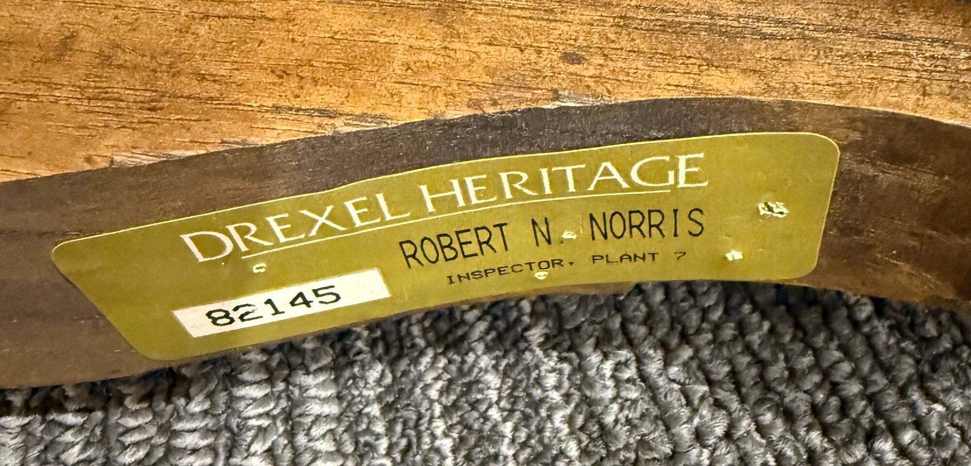 ドレクセル DREXEL HERITAGE アームチェア アンティーク ヴィンテージ
