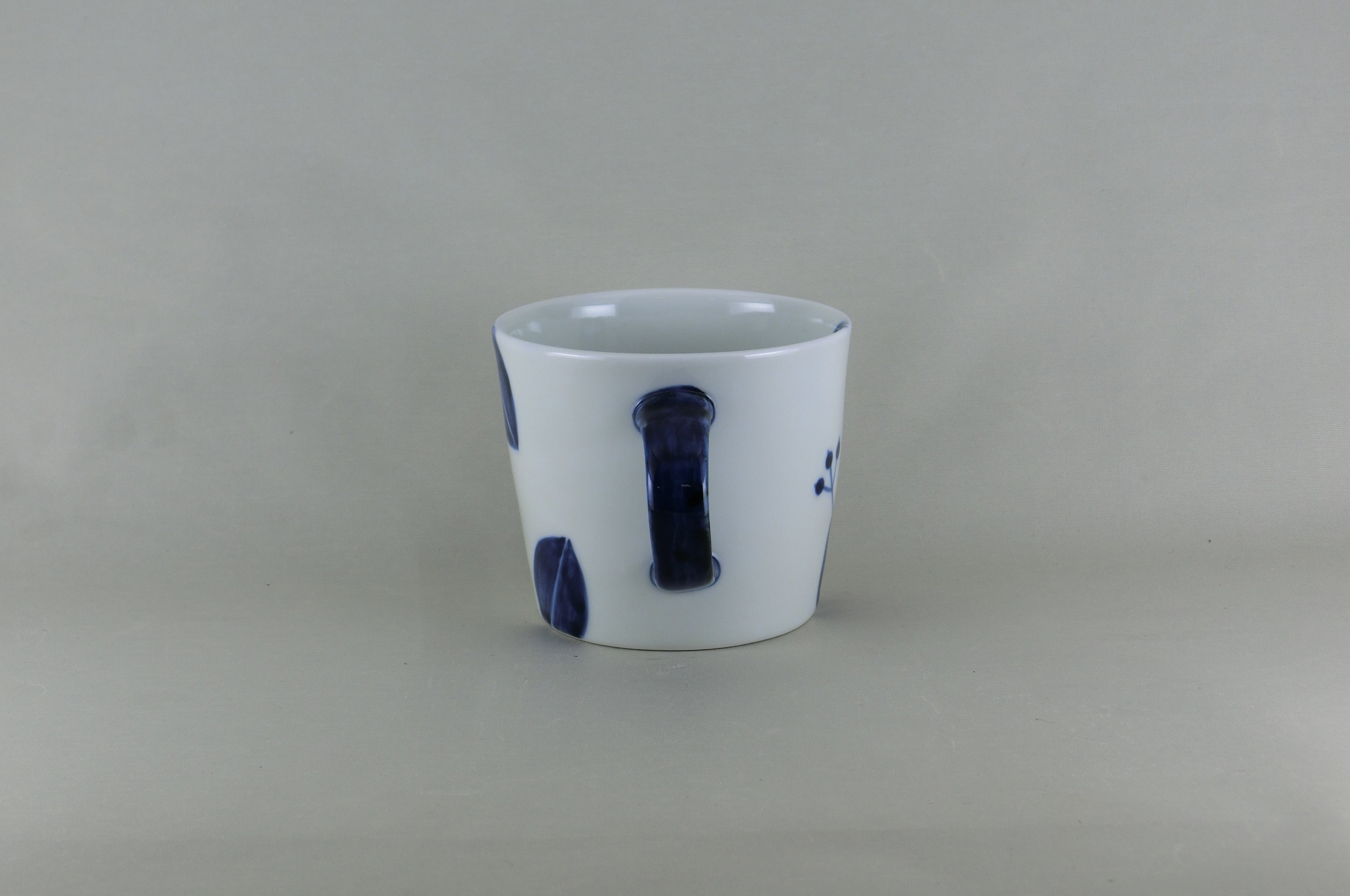 リーフシリーズ　マグカップ（藍）