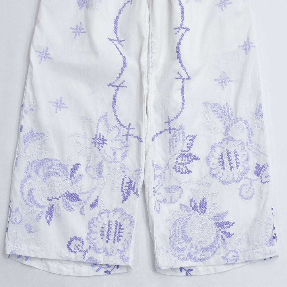 リメイクパンツ 再構築 フレア パッチワーク おしゃれ ワイド vol.106 リメイクパンツ 再構築 フレア パッチワーク おしゃれ ワイド