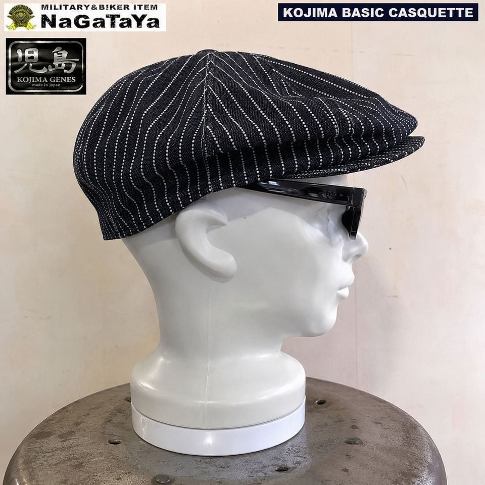 児島 KOJIMA GENES キャスケット RNB986 日本製 MADE IN JAPAN メンズ