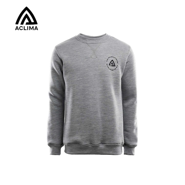 ACLIMA    Fleece Wool Crew Neck