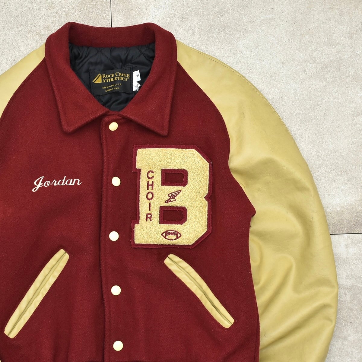 90s Rock Creek Athletics stadium jacket | 古着屋 grin days memory