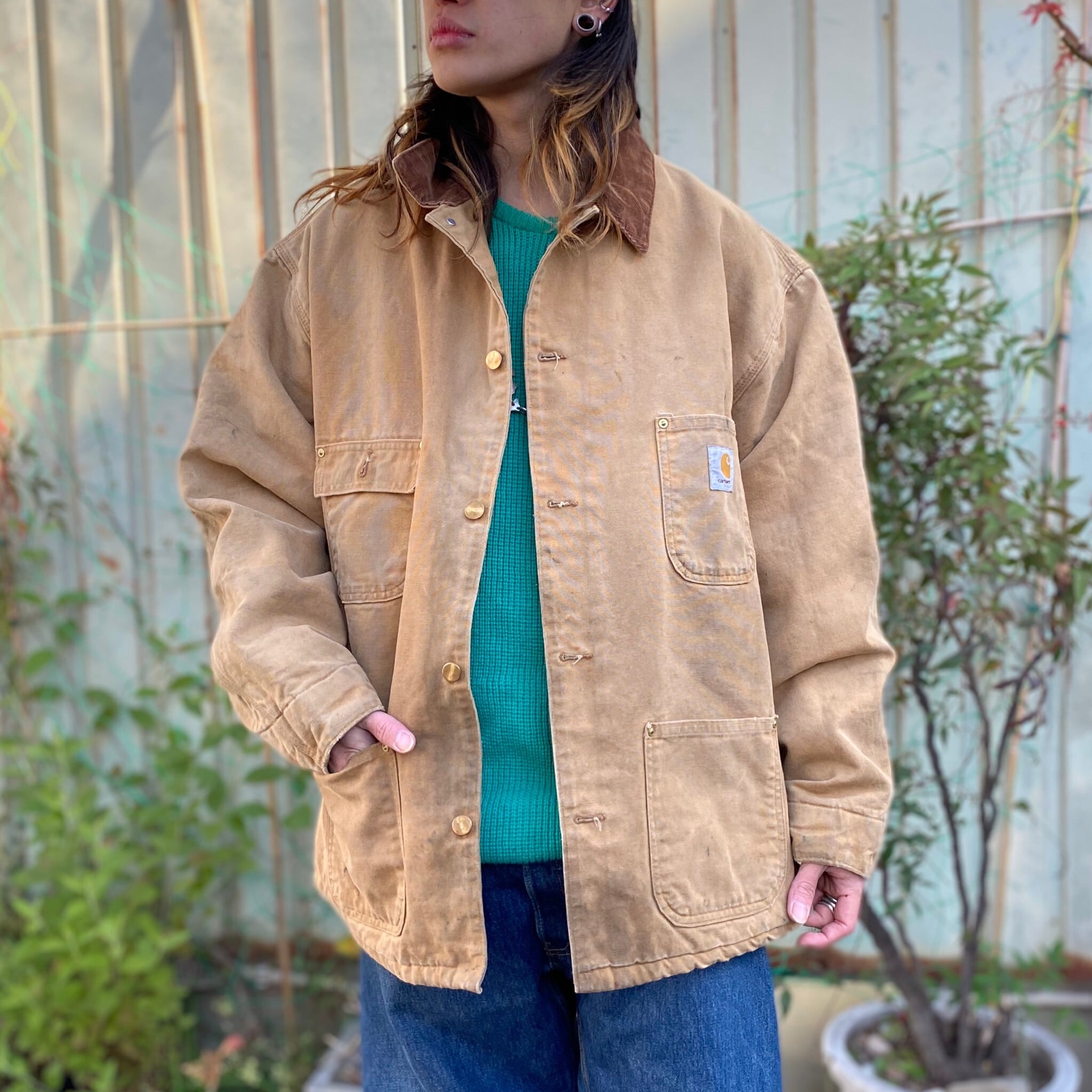 ビッグサイス 80年代 ビンテージ USA製 Carhartt カーハート ミシガン 