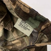 90s ビンテージ MILITARY ミリタリー カモフラ 迷彩 カーゴ ショートパンツ ハーフパンツ S /VITINGARMENT MFG CORP/DLA100-90-C-0315