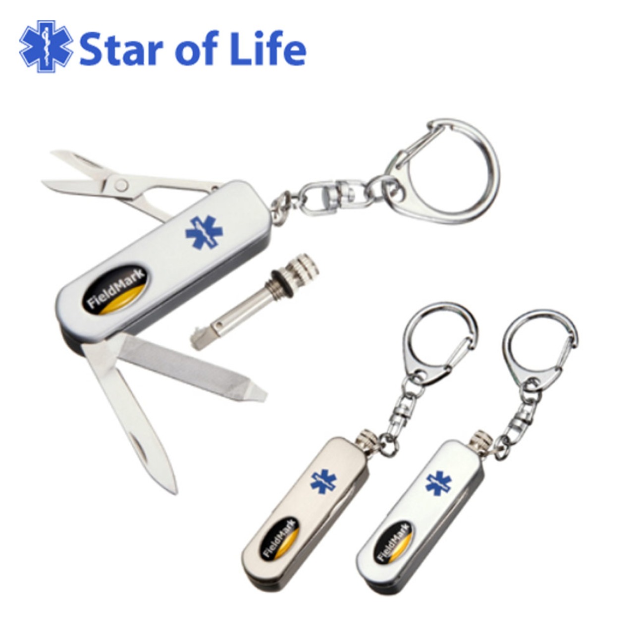 2827-26 2827-27 Star of Life スターオブライフ カークス ４つのミニツール＆メタルマッチ