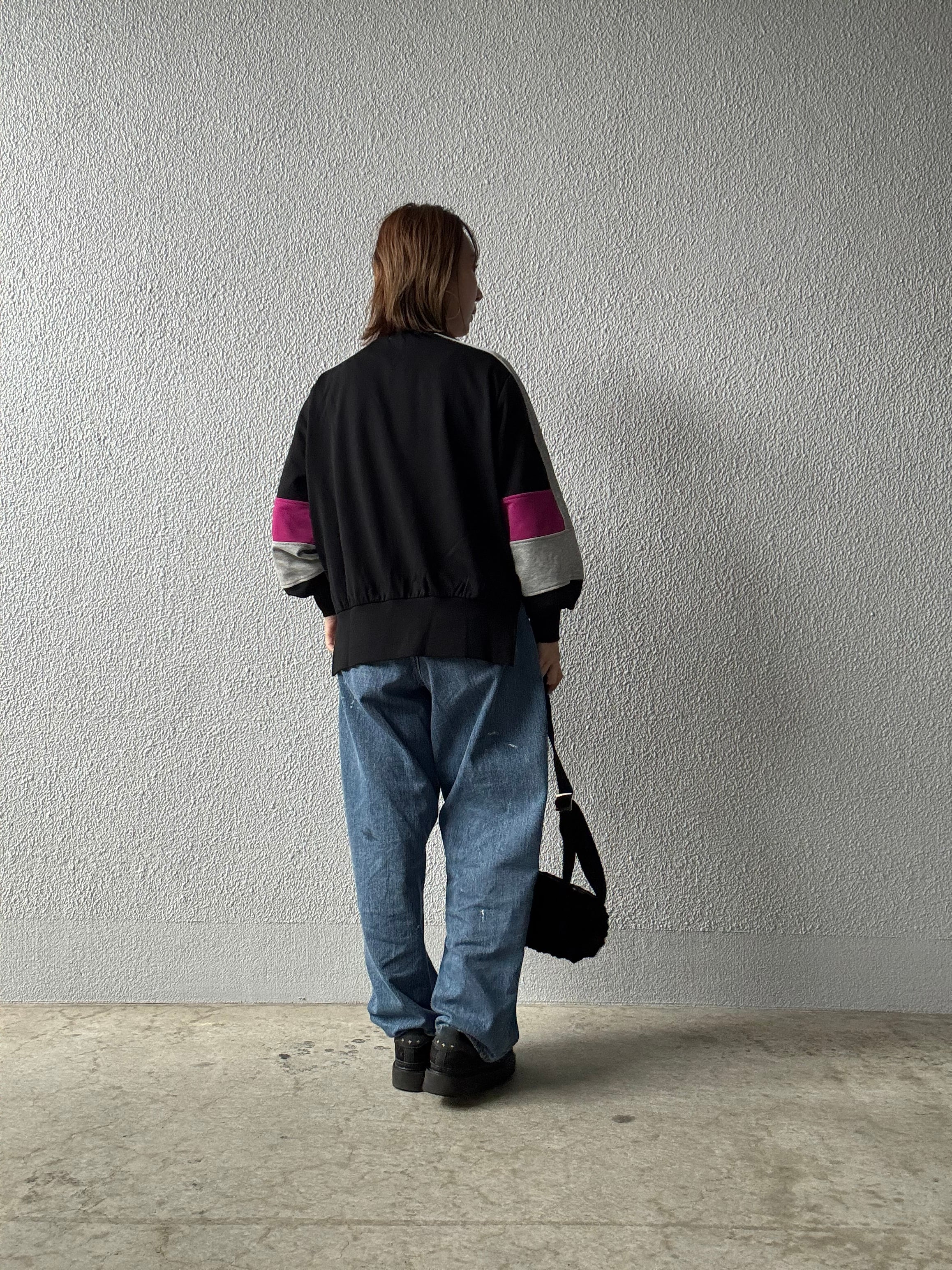 【DONA MARIE】ブロックカラー配色スウェット　145017