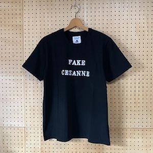 TACOMA FUJI  RECORDS　FAKE CEZANNE TEE　五木田 智央　BLACK