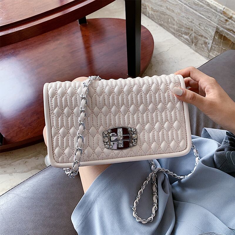 スモールバッグレディースバッグ2020夏の新しい潮ワイルドチェーンシングルショルダーメッセンジャーバッグinsファッション刺繍小さな正方形のバッグ Tiancai_Wing_Bag6111633