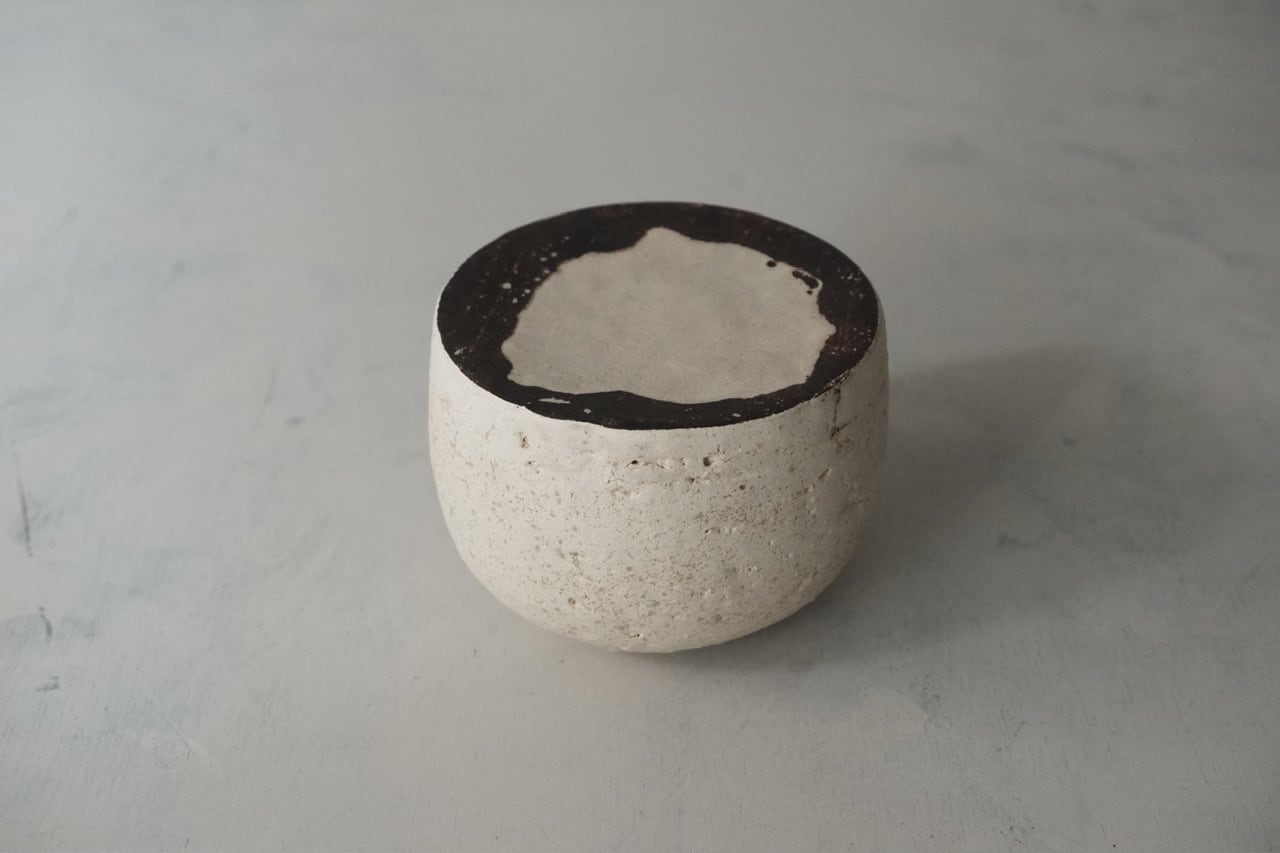 紺野乃芙子 「Granum Scaena -粒景-」 ／ サンゴ立体皿 【オイル