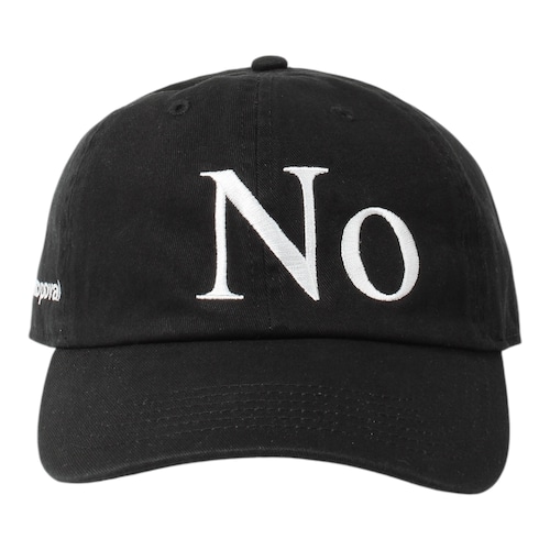 【Cabaret Poval】No 6-Panel Cap(Black)〈国内送料無料〉