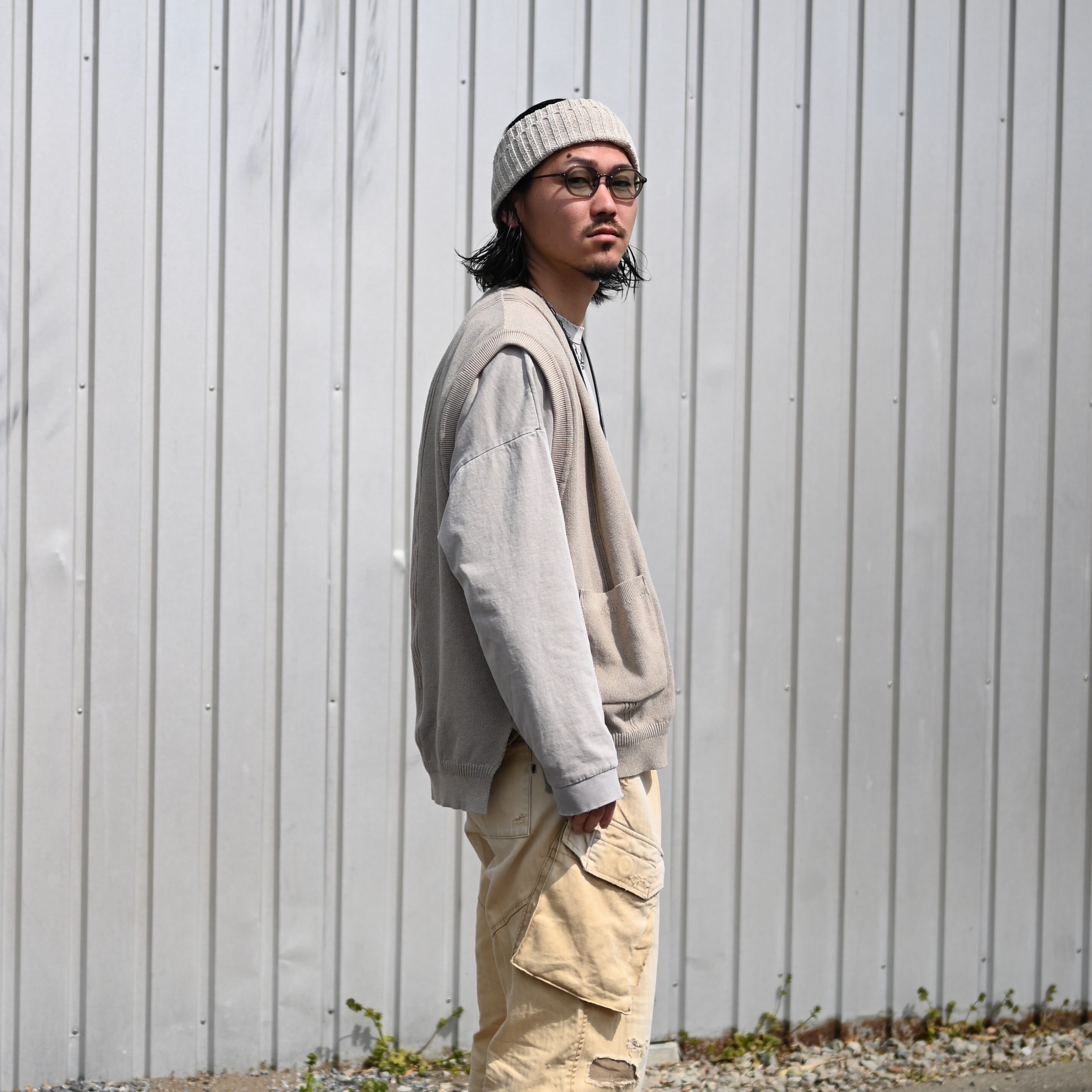 ANACHRONORM(アナクロノーム)REMAKED HERRINGBONE COMBAT CARGO