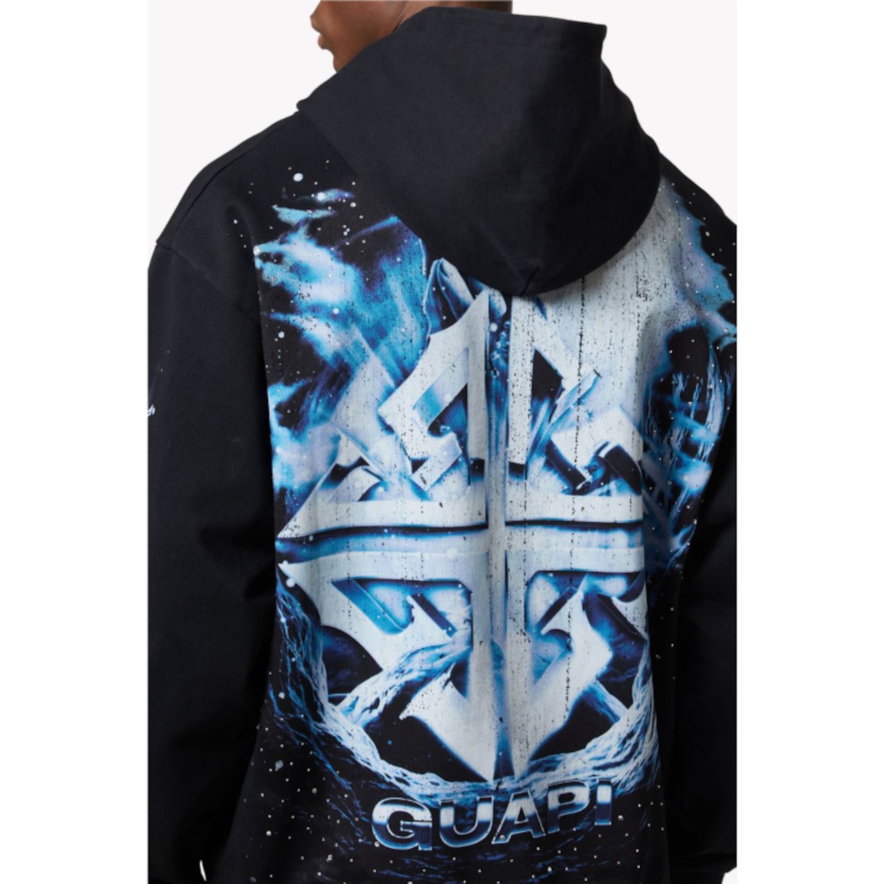 GUAPI / black heavens vault hoodie V1