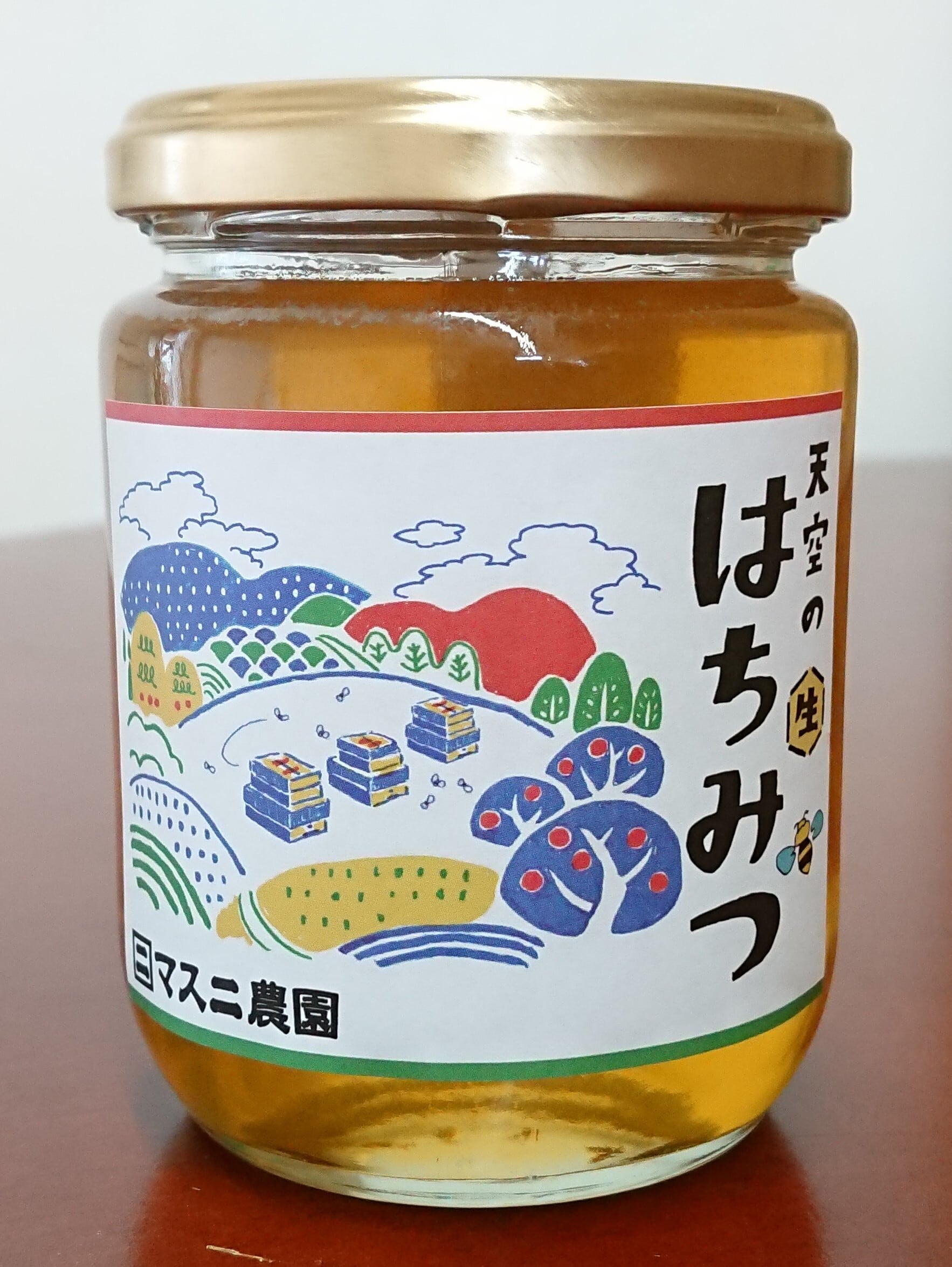 マスニ農園 天空の生はちみつ 百花蜜 300g | Pay ID